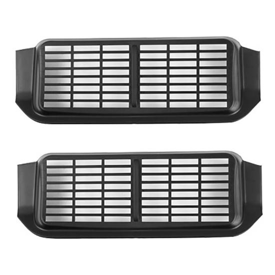 2Pcs Under-seat Air Outlet Cover Professional Easy To Install Heavy Duty Car Air Vent Lid Auto Accessories Replacement for Tesla Model Y/3