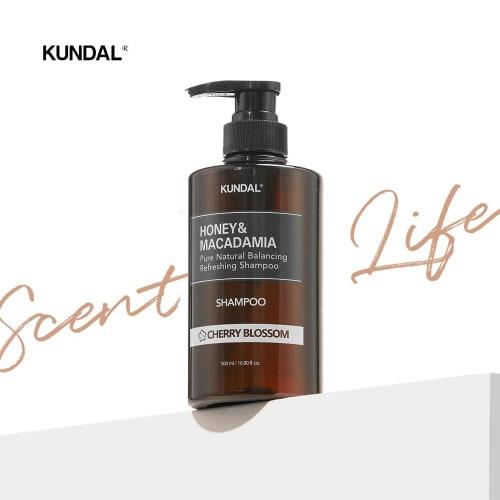 [KUNDAL] Nature Shampoo 500ml Honey & Bitter Almond