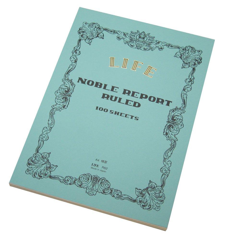 Life Noble R62 Report, Ruled, A4,