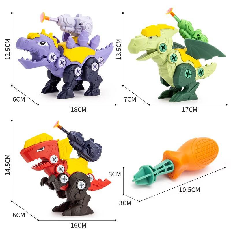 Dinosaur Egg Assembly Toy: Educational, Removable T-Rex for Kids