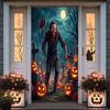 Party Decoration Full Moon Scene Scary Decor Spooky Banner Spooky Theme Horror Decoration For Spooky Celebration Halloween Party