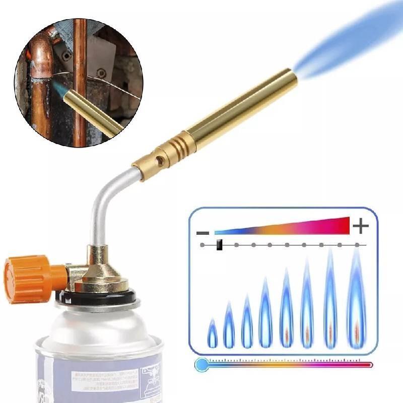Gas 1300℃ Torchp Head Gas Blow Torch Propane Gas Brazing Solderding