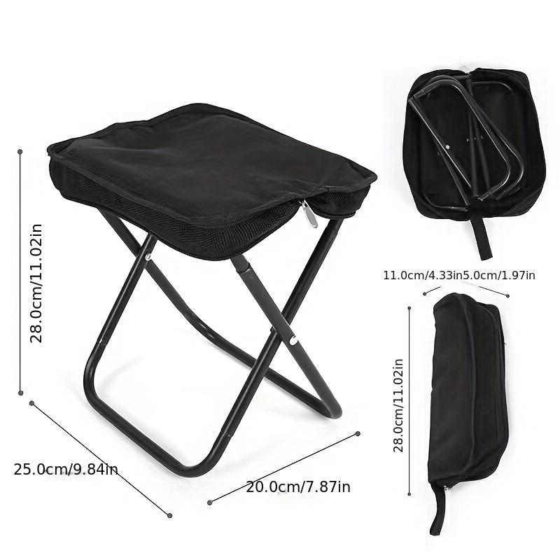 1 Pc Sports Outdoor Folding Chair - Convenient and Portable Fishing Stool, Ideal for Picnics and Camping, Also a Folding Fishing Chair and Maza Bench.