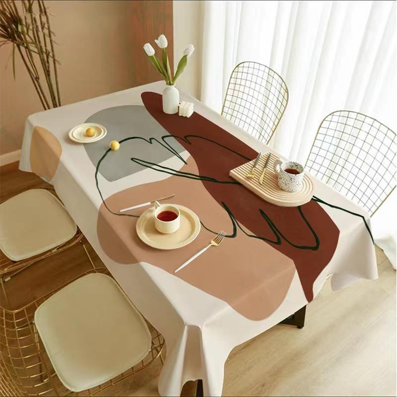 Nordic Simple Rectangular Tablecloth Can Be Used For Table Dining Table Furniture Home Decoration Fireplace Tablecloth