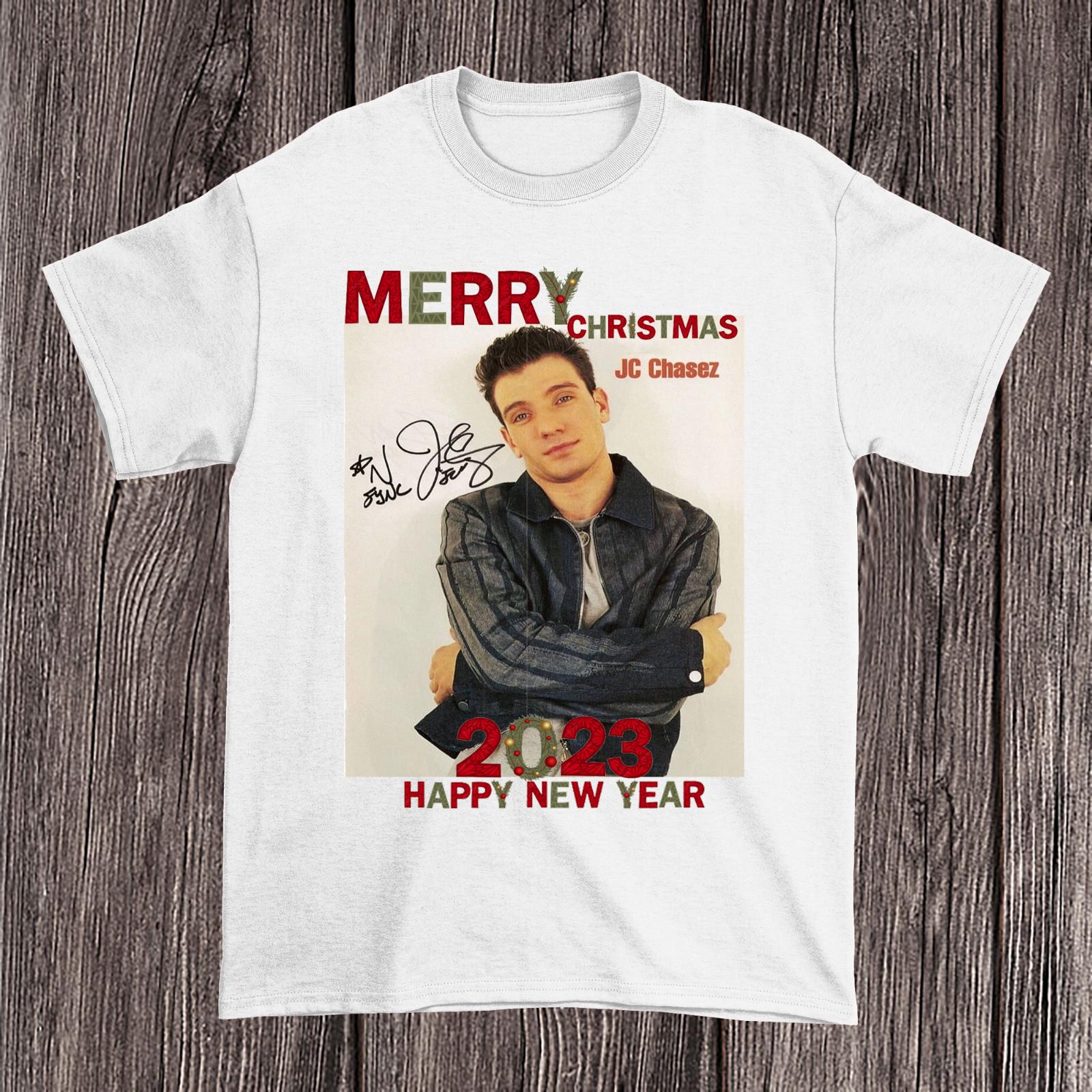 Jc Chasez NSYNC Merry Christmas 2026 Gift For Fan S to 5XL T-shirr MA47 XXXXL