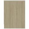 Nightstand Sonoma Oak 40 x 30 x 40 cm Particleboard