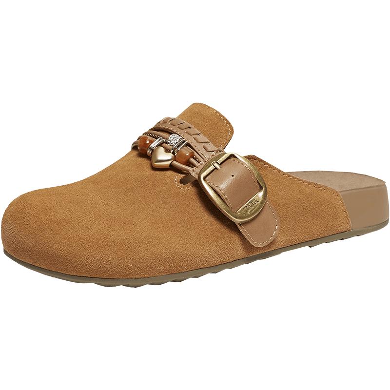 TATA Women s Birkenstock-Style Backless Slip-on Sandals 39