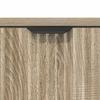 Nightstand Sonoma Oak 63.5 X 36 X 61 Cm Particleboard