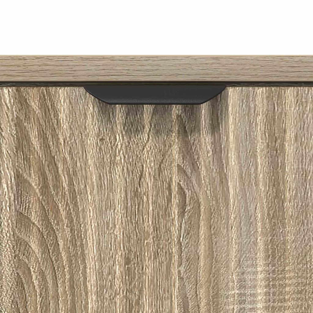 Nightstand Sonoma Oak 63.5 X 36 X 61 Cm Particleboard