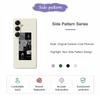 For Samsung Galaxy S25 Case Stitching Photos Pattern Printing Straight Edge TPU Phone Back Cover