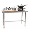 Double-Layer Stainless Steel Workbench