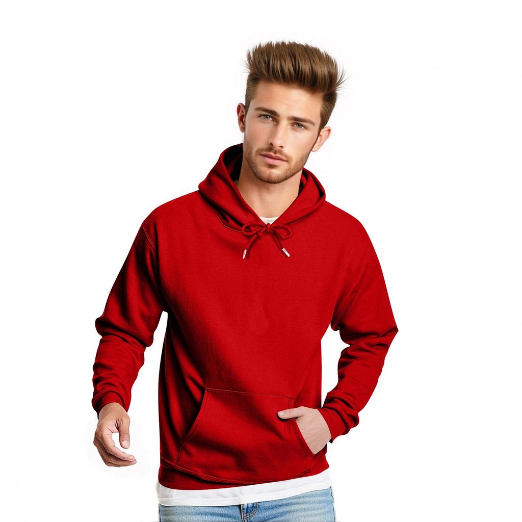Men's Fashion Loose Sweatshirt Casual Daily Long Sleeve Color Top