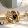 Hands Statue Key Holder Artistic Jewelry Holder Modern Decorative Desktop Organizer for Keys Lipstick Dressing Table