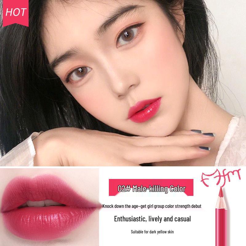 

6D Pure Desire Водостойкий карандаш для губ: Затачиваемый, водостойкий деревянный карандаш для точного контура. Single 1.3g