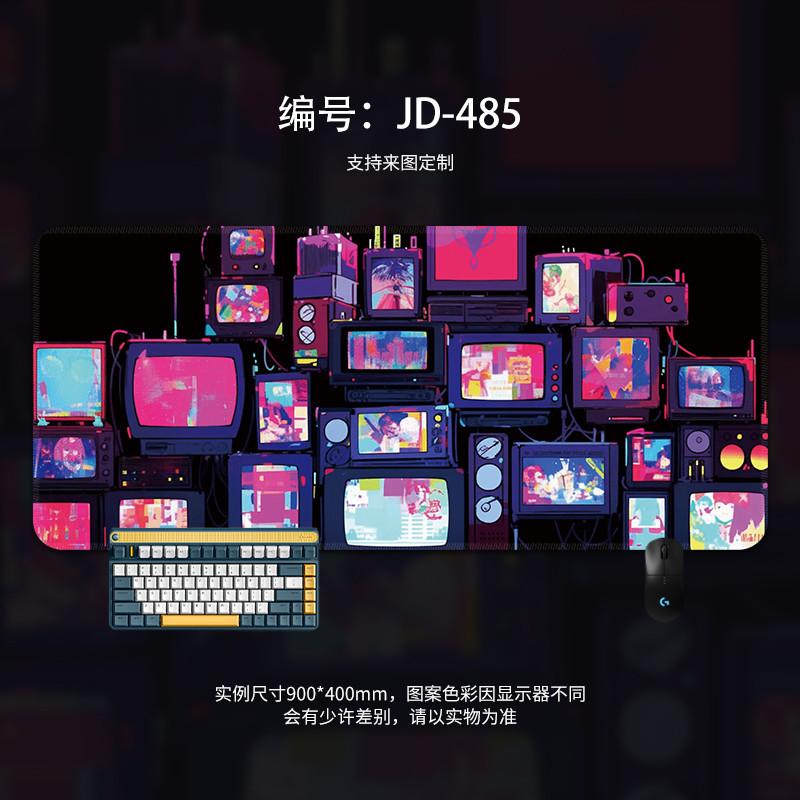 Cyberpunk Style Mouse Pad Oversized Boys Game Gaming Computer Desktop Desk Pad Keyboard Pad Office