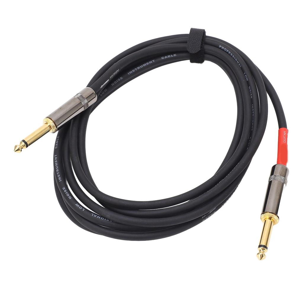 Gitarren-Audiokabel 1 4-Zoll-Stecker rechtwinklig Abschirmung Rauschunterdrückung Instrumentenkabel für Bass Keyboard Schlagzeug