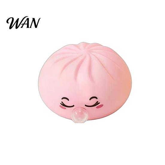 Relaxation Hand Toy 1/3/5Pcs Bubble Blowing Cartoon Dumpling Stress Relief Steamed Bun Squeeze Fidget Soft Stretchy Dough Ball Reliever