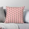 Peach Lilac Flower Vanessa Bell Pillowcase Polyester Linen Velvet Creative Zip Decorative Sofa Cushion Cover