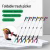 Foldable Long-Handle Trash Grabber (5-Pack)