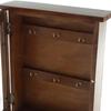 Wooden Key Cabinet Wall Mounted Key Box Organizer with Hooks for Hallway Entryway Decorative Wall Keys
