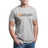 Bitcoin Sign Art Satoshi Nakamoto  Classic Tshirt Crewneck Tops Big Size T Shirt Tees Pure Cotton Short Sleeve