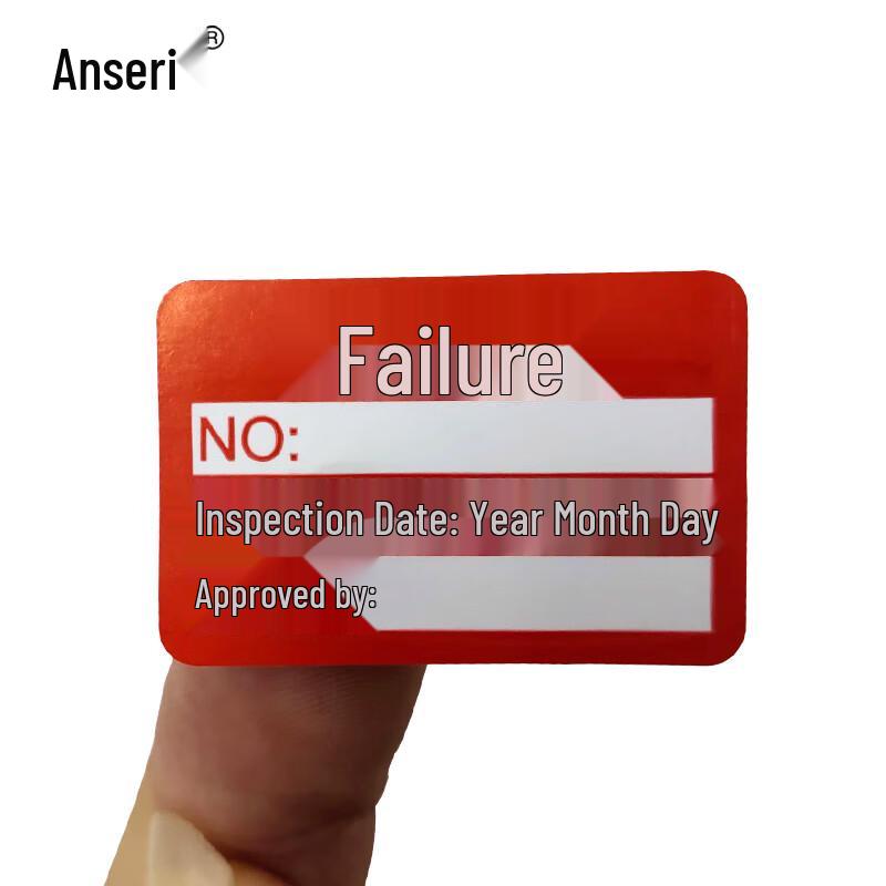 ASR Non-Conforming Label Stickers