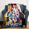 Customiz Name Personality Kuroko's Basketball Blanket Soft &Warm Sofa Office Bed Travel Lunch Break Blanket, Gift Suitable All Seasons