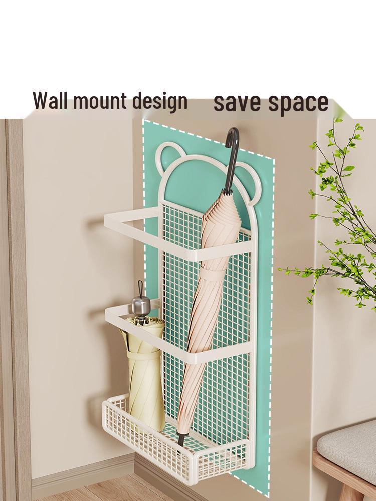 Wall-Mounted Creative Entryway Umbrella Holder