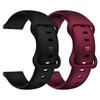 20mm 22mm Sports Band For Men and Women Watch Strap Silicone Sport Watchband Accessories Comfortable Soft Bracelet Correa Straps