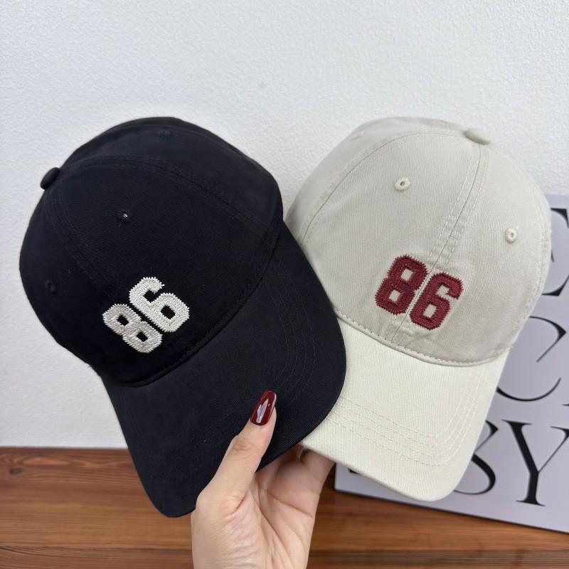 Baseball Cap For Men And Women With Embroidered Letter Design For Street Style And Sun Protection