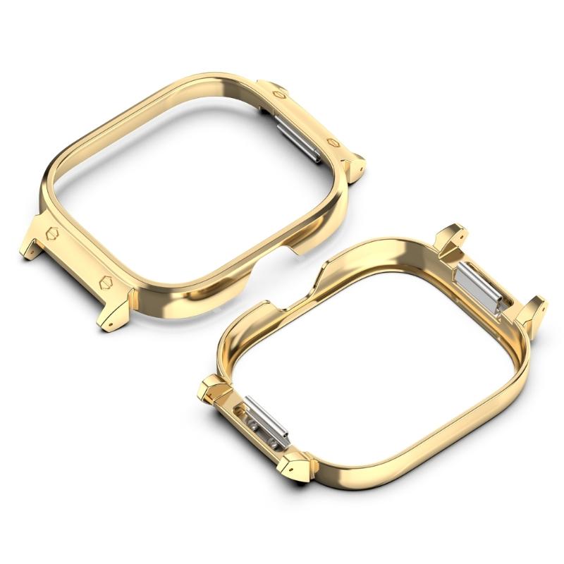 Stainless Steel Watch Frame Case Cover For Watch 5 eSIM 20mm Width Bands Add Sophistication to Your Intelligent Wearable