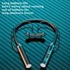 Wireless Bluetooth Earphones Headphones Magnetic Sport Neckband Neck-hanging Earbuds with Mic