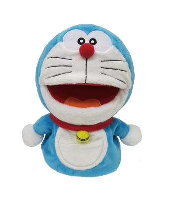 Sekiguchi Doraemon Knabbel Handpuppe Plüschtier H23 x B20 x T17cm 698486