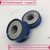 Anel e Plug de Rosca Padrão Americano Medidor Vai/Não Vai: UNC 2B/2A, Tamanhos 2”-20”