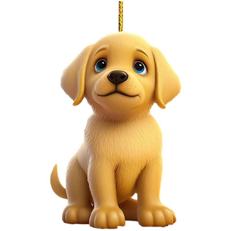 

Dog Decorations Car Car Accessories Christmas Decoration Supplies Car Pendant Christmas Tree Decoration Christmas Gifts Acrylic