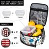 Medical Equipment Pattern Insulated Lunch Bag for Kids School Cooler Thermal Food Box Tote Portable Lunch Boxes Container