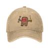 Baseball Cap Domo Kun 10 Summer Fitted Retro Hip Hop Hats Female Male Design Kpop Rock Breathable Baseball Caps