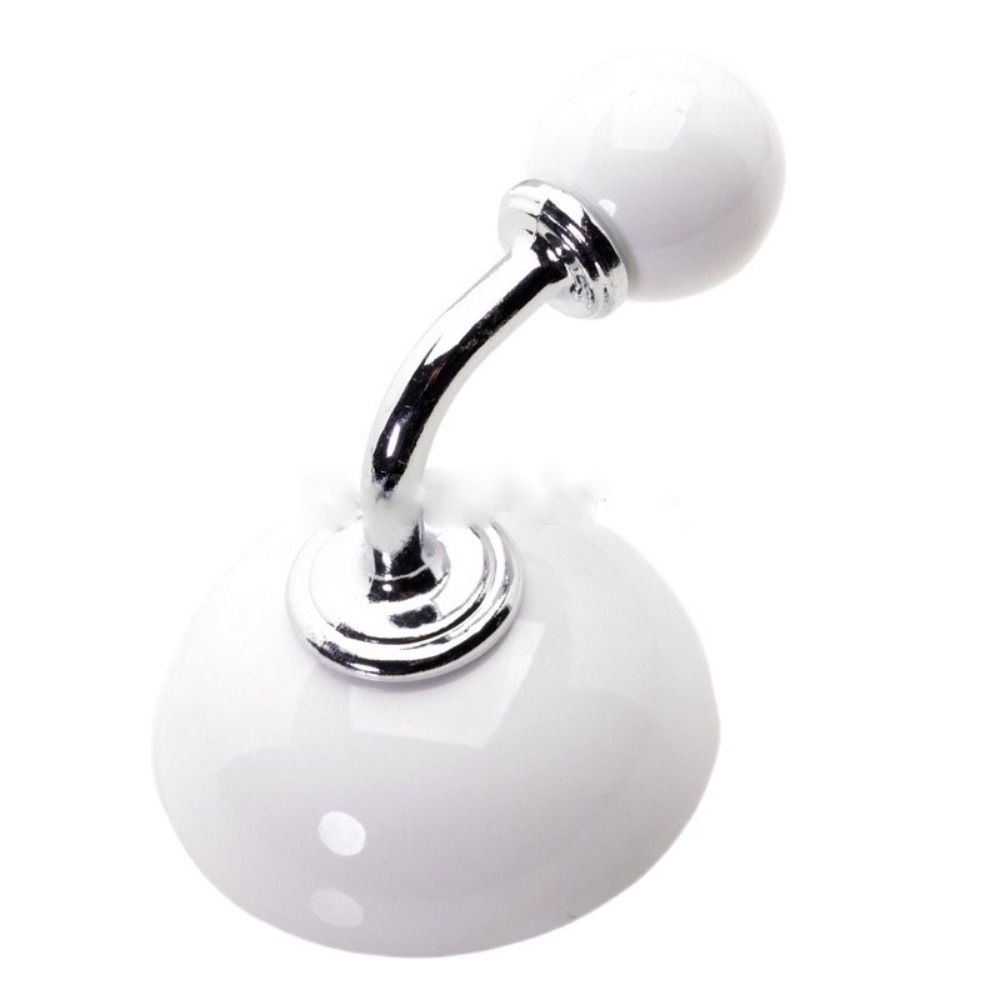 

Керамические крючки пастельных цветов Круглый керамический одинарный крючок Крючок для халата Крючки для хранения Прихожая белый