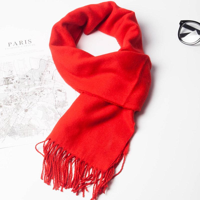 2024 Japanese-Style Plaid Scarf: Versatile Unisex Winter Shawl In Beige