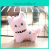 Cute Kitten Plush Keychain Stuffed Animal Backpack Accessory Soft Pp Cotton Doll