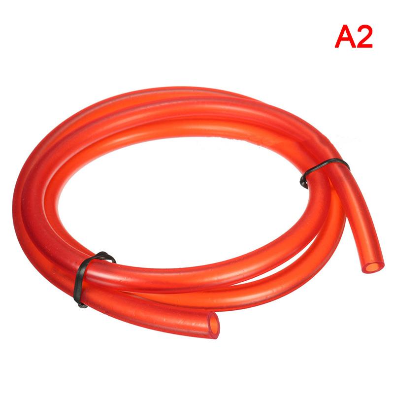 1PC 1M Motorcycle Hose Petrol Fuel Line Hose Gas Oil Pipe Tube For Mini Moto Dirt Bike Green Red Black Orange Pink Blue