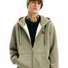 Fingercroxx Herren Fleece Kapuzen Cardigan Jacke