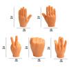 5PCS Finger Puppet Novelty Funny  Left & Right Hand Toy For Game And Party