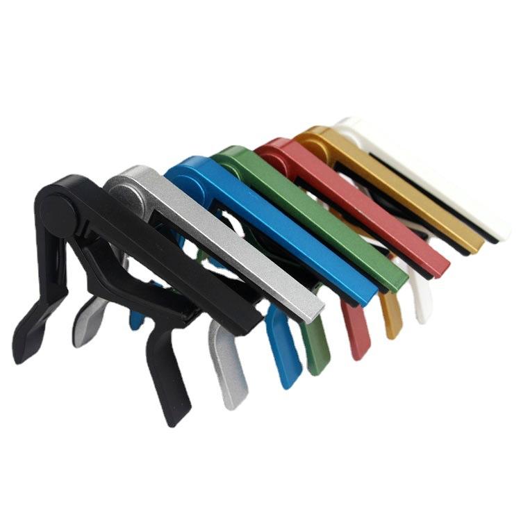 Guitar Capo for Acoustic & Electric Guitars, Ukulele Capo, Metal Capo with Tension Adjustable, Fits 6-String Guitars, Banjo, Mandolin