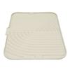 Silicone Dish Drying Mat with Slope Drain Design Non Slip Sink Dish Drying Rack Mat for Kitchen Counter
