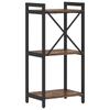 Bookshelf 40 x 30 x 85 cm Engineered Wood Smoked Oak