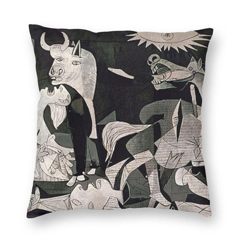 Pablo Picasso Luxury Cushion Cover Car Polyester Pillowcase Single Row Face Art Pillowcase Sofa