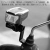 NIHOOOOH Clamp Bar for Motorcycle Handle Extension Bracket Set of