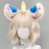 High Elasticity Plush Headbands Featuring Cute Mythical Ears Face Washing Soft Material Sensitive Skin Friendly