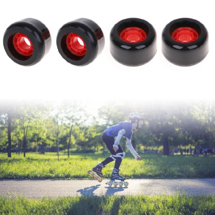 4lots Durability Skating Wheel Fashion Flashing Wheel Silents Flashing Wheel for Beginners and Long Distances Skaters